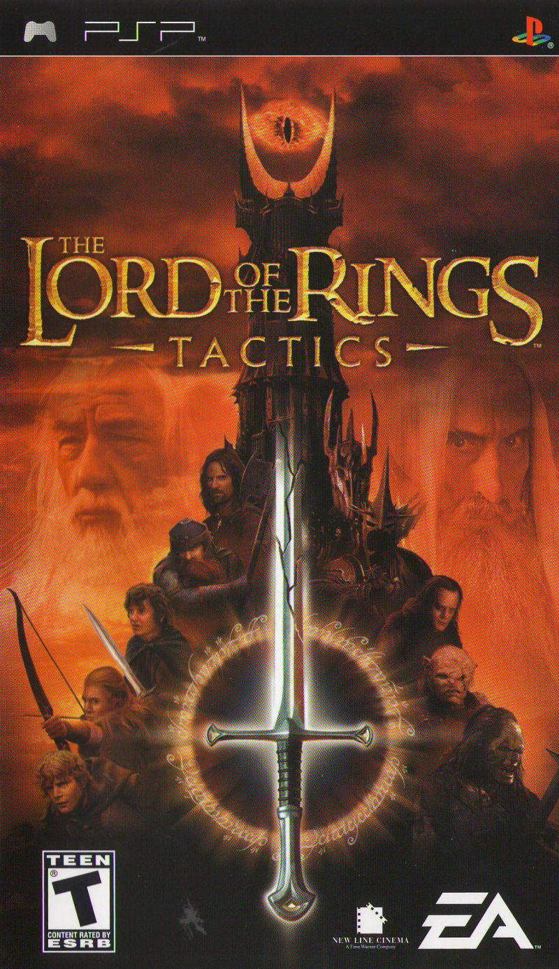 Front cover of The Lord of the Rings: Tactics for PlayStation Portable