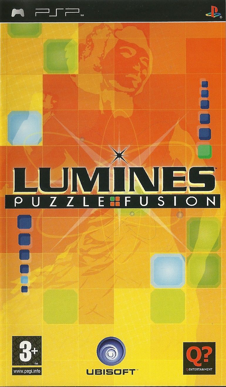 Front cover of Lumines: Puzzle Fusion for PlayStation Portable