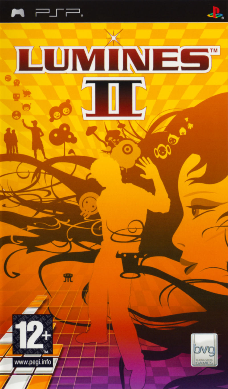 Front cover of Lumines II for PlayStation Portable