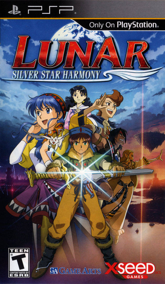 Front cover of Lunar: Silver Star Harmony for PlayStation Portable