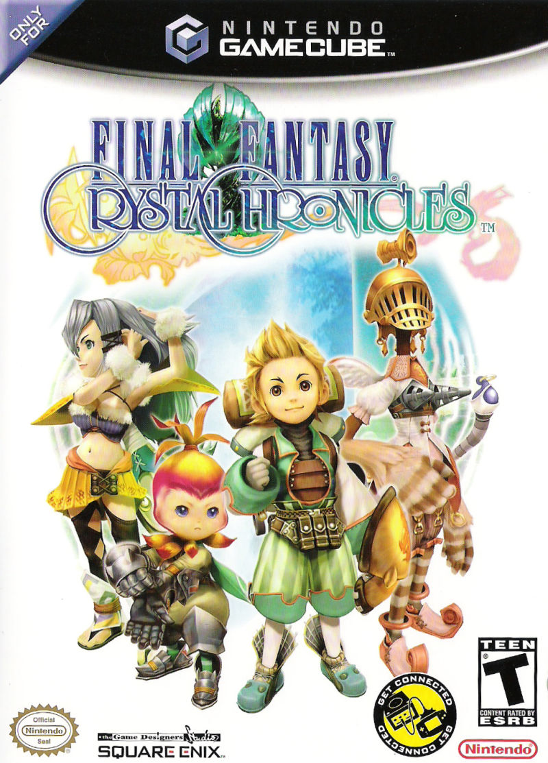 Front cover of Final Fantasy: Crystal Chronicles for Nintendo GameCube