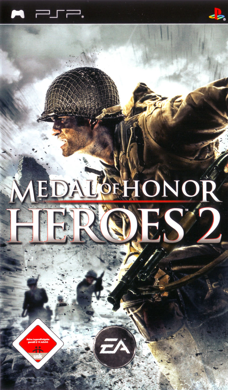 Front cover of Medal of Honor: Heroes 2 for PlayStation Portable