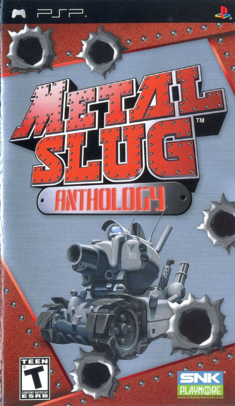 Front cover of Metal Slug: Anthology for PlayStation Portable