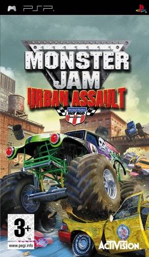 Front cover of Monster Jam: Urban Assault for PlayStation Portable