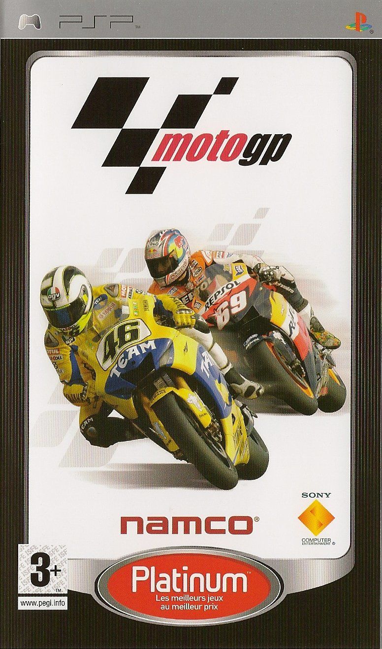 Front cover of MotoGP for PlayStation Portable