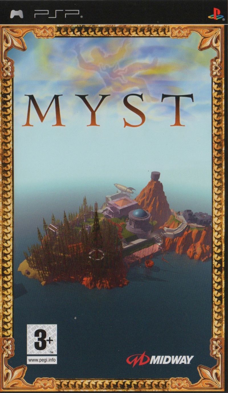 Front cover of Myst for PlayStation Portable