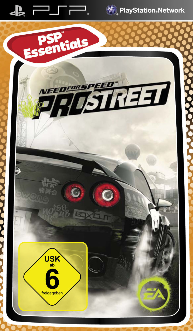 Front cover of Need for Speed: ProStreet for PlayStation Portable