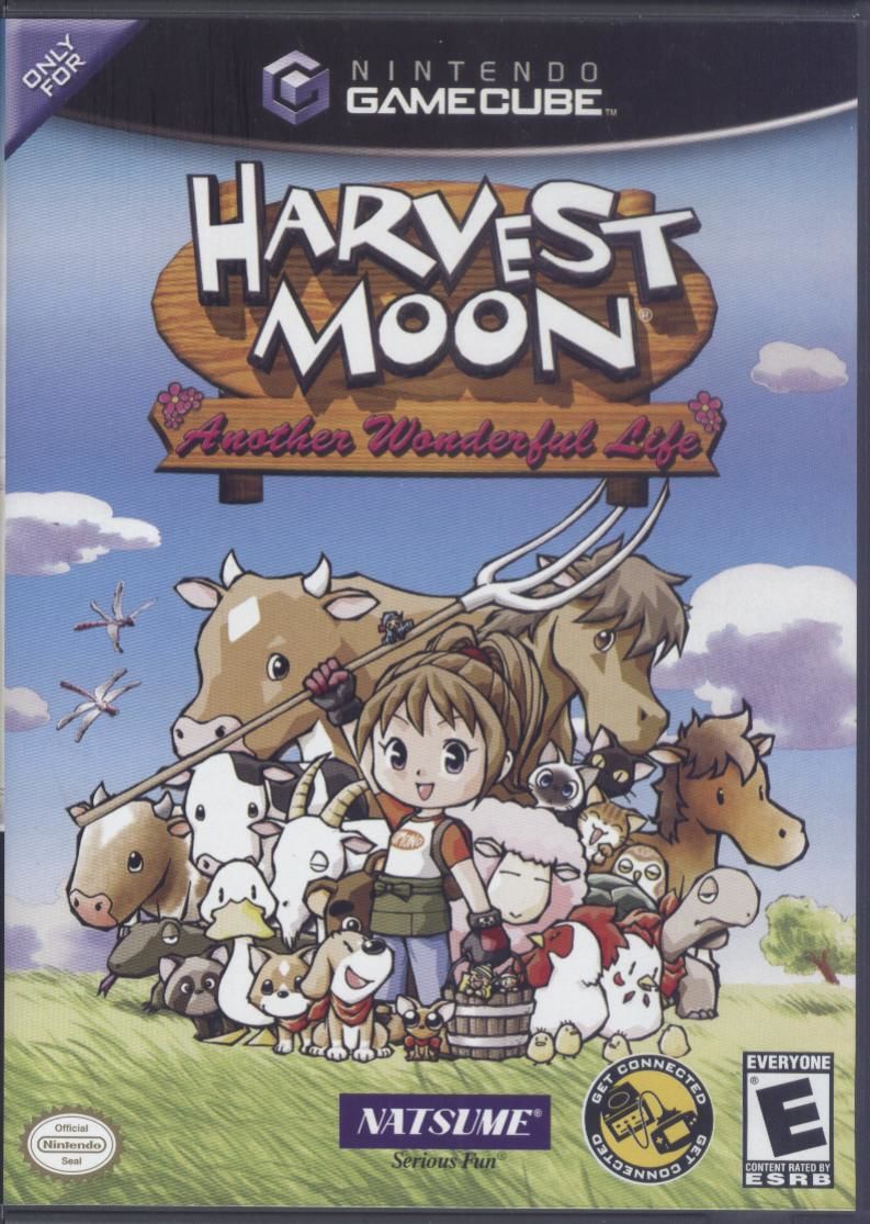 Front cover of Harvest Moon: Another Wonderful Life for Nintendo GameCube
