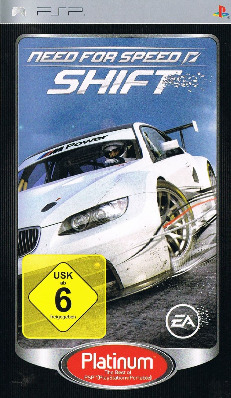 Front cover of Need for Speed: Shift for PlayStation Portable