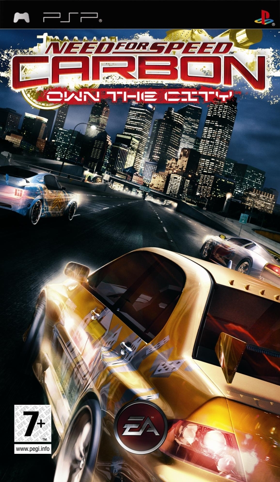 Front cover of Need for Speed: Carbon - Own the City for PlayStation Portable