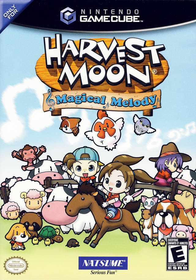 Front cover of Harvest Moon: Magical Melody for Nintendo GameCube