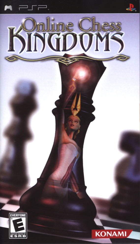 Front cover of Online Chess Kingdoms for PlayStation Portable