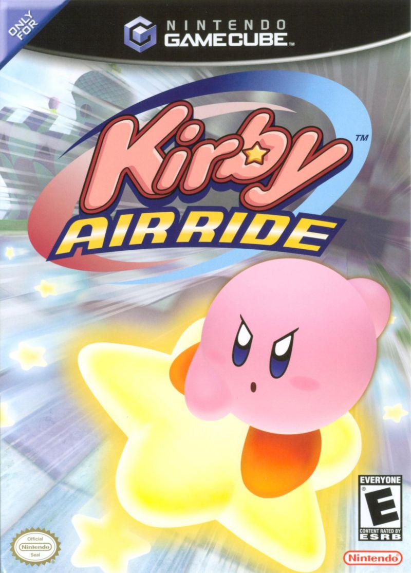 Front cover of Kirby Air Ride for Nintendo GameCube