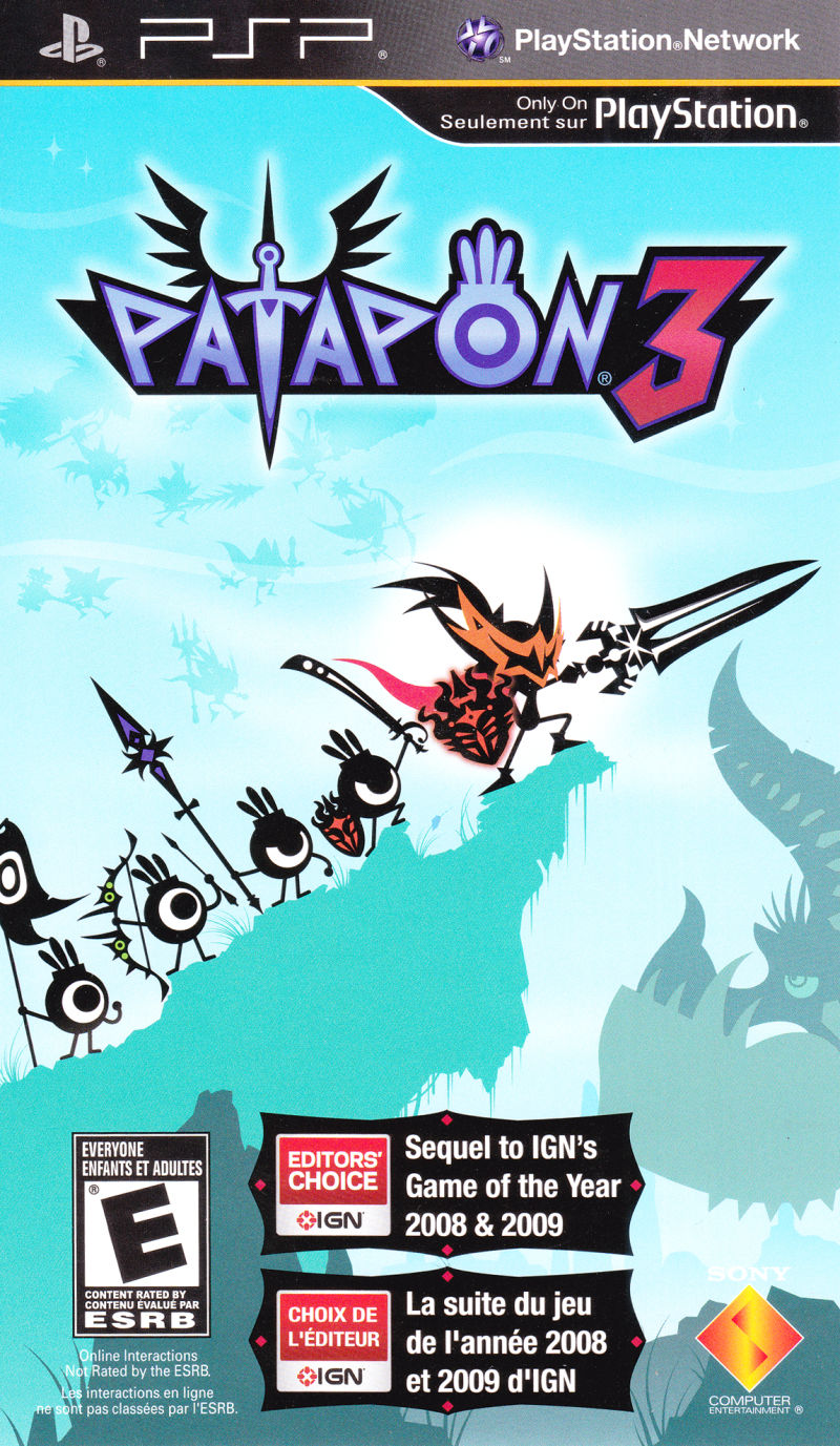 Front cover of Patapon 3 for PlayStation Portable