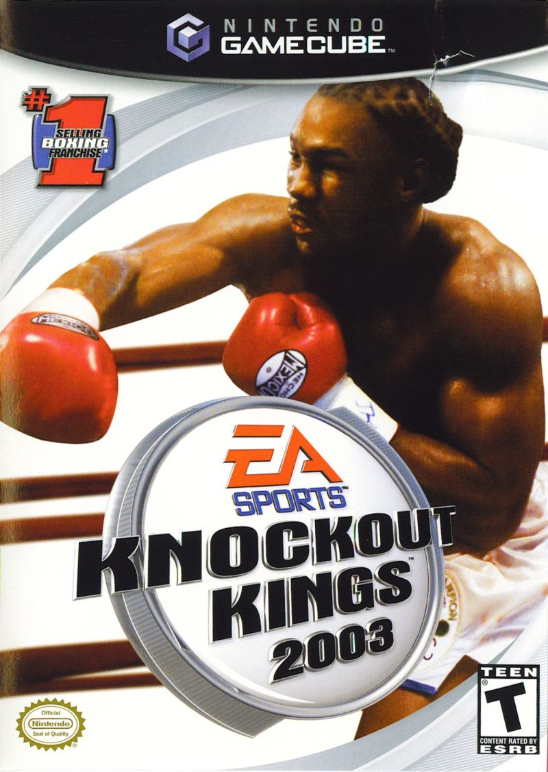 Front cover of Knockout Kings 2003 for Nintendo GameCube