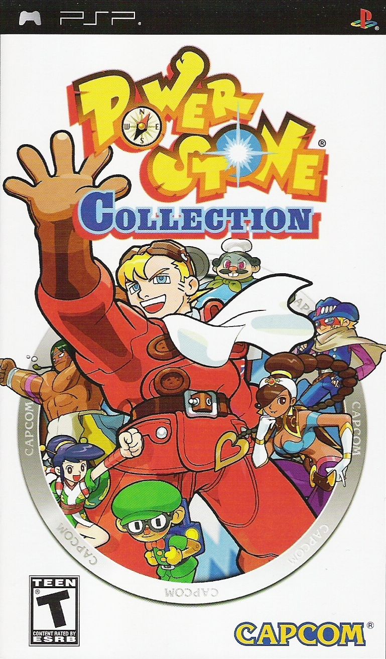 Front cover of Power Stone Collection for PlayStation Portable