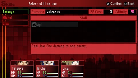 The usual crux of Megami Tensei games - not knowing how to name Agi as simply FIRE.