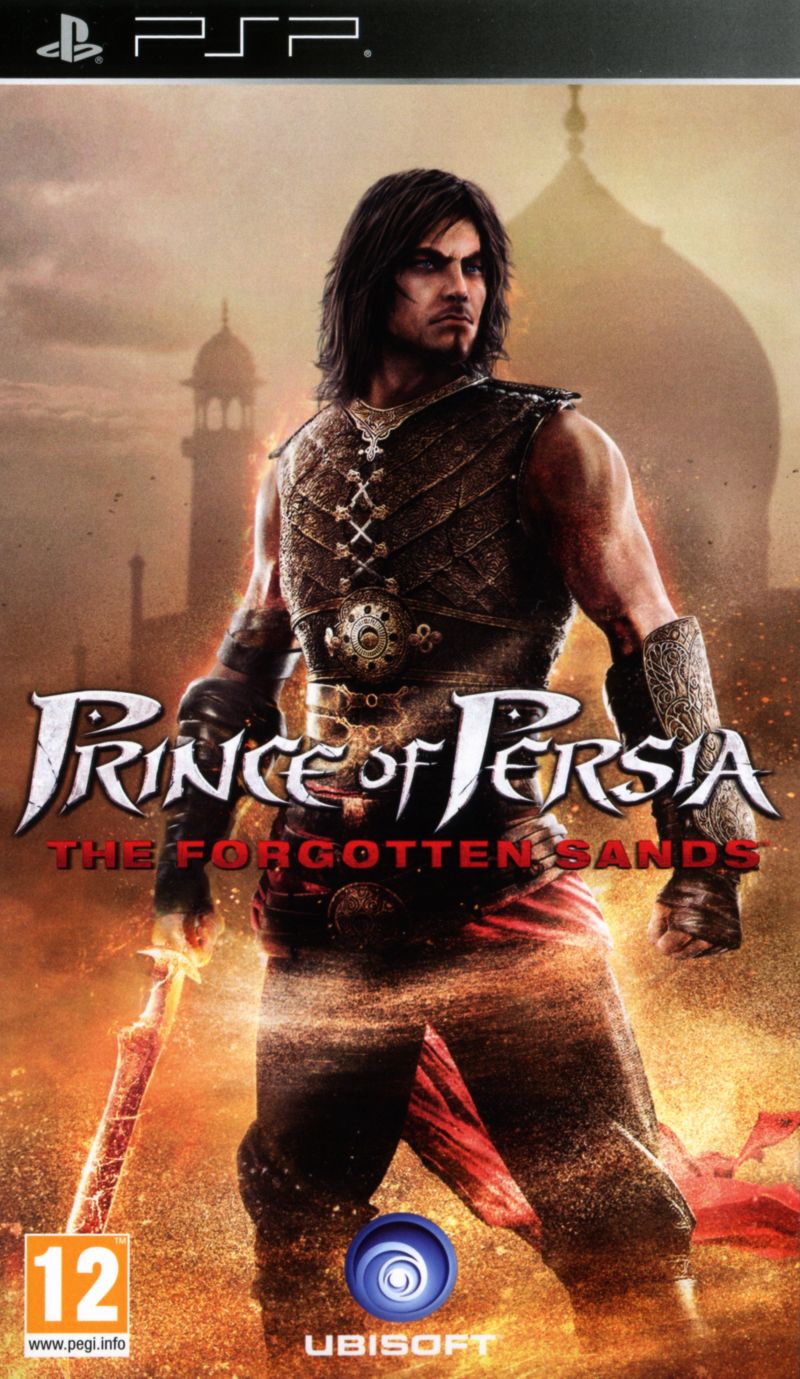 Front cover of Prince of Persia: The Forgotten Sands for PlayStation Portable