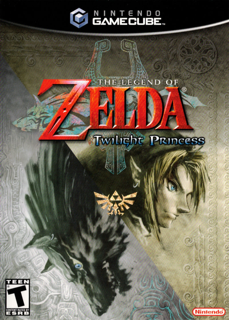 Front cover of The Legend of Zelda: Twilight Princess for Nintendo GameCube