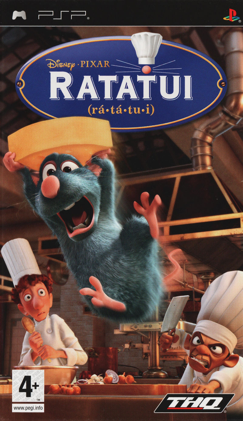 Front cover of Disney•Pixar Ratatouille for PlayStation Portable