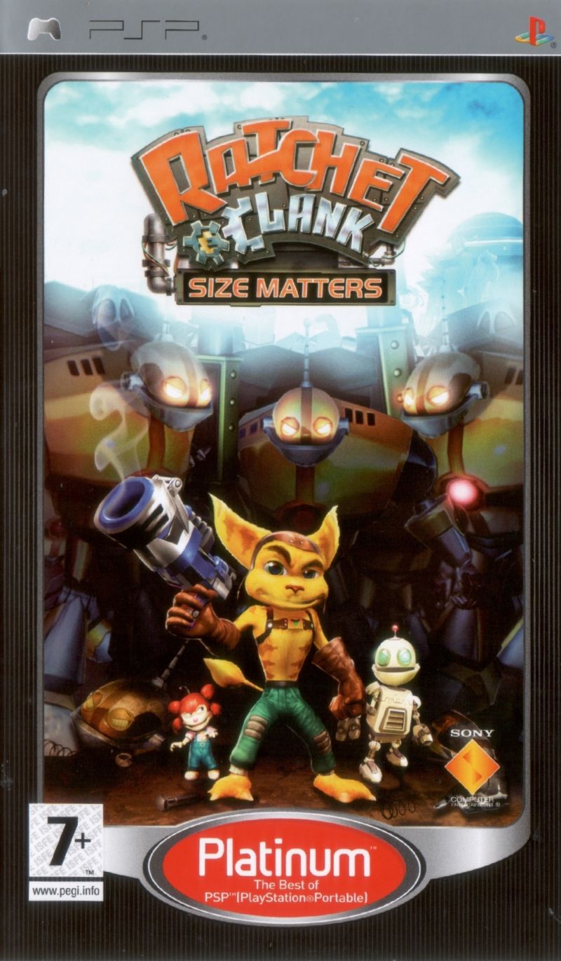 Front cover of Ratchet & Clank: Size Matters for PlayStation Portable