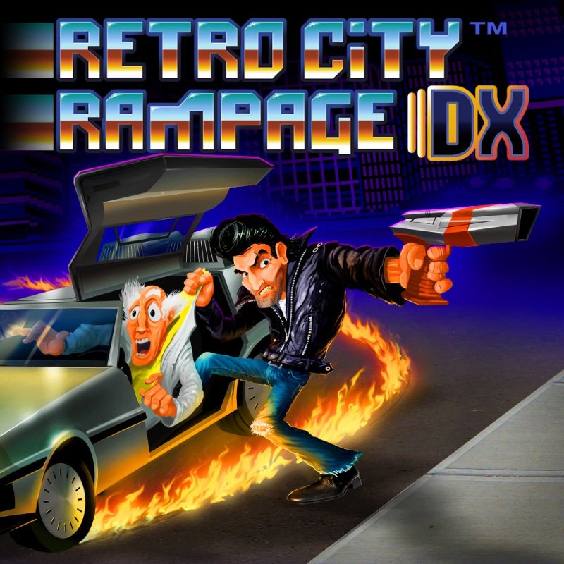Front cover of Retro City Rampage: DX for PlayStation Portable