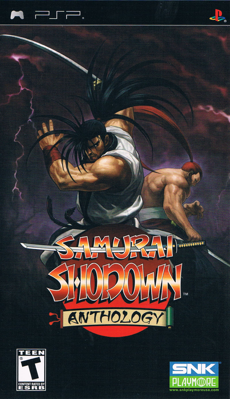 Front cover of Samurai Shodown: Anthology for PlayStation Portable