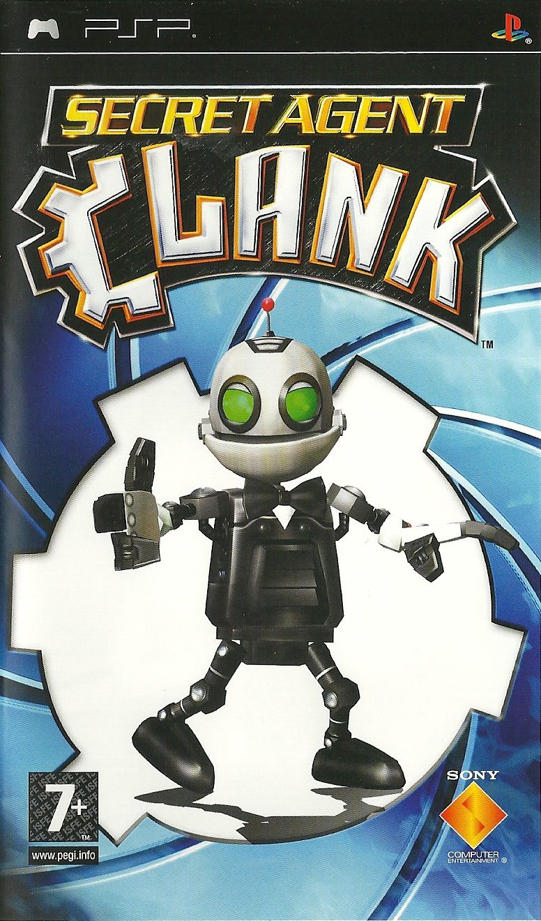 Front cover of Secret Agent Clank for PlayStation Portable