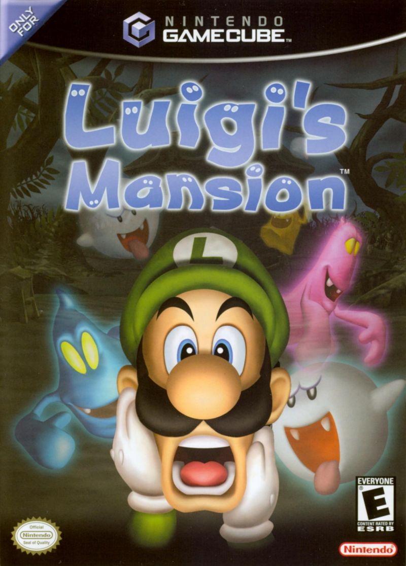 Front cover of Luigi's Mansion for Nintendo GameCube