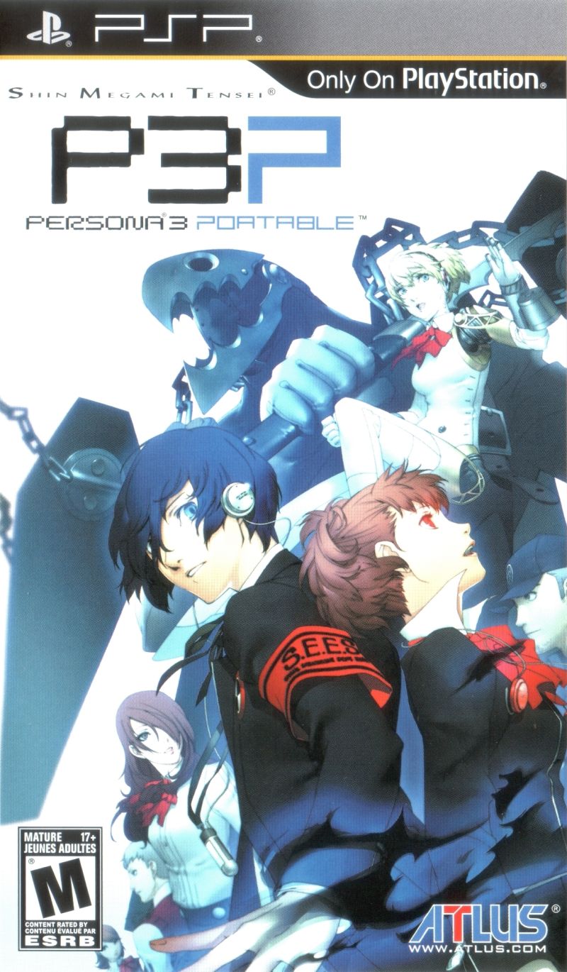 Front cover of Shin Megami Tensei: Persona 3 - Portable for PlayStation Portable