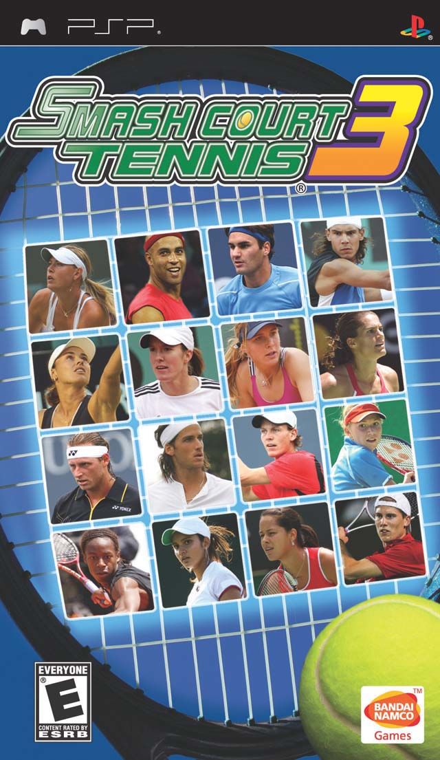 Front cover of Smash Court Tennis 3 for PlayStation Portable