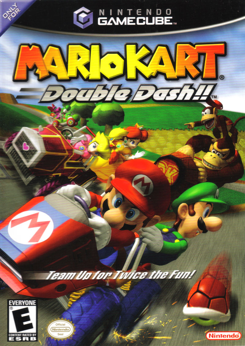 Front cover of Mario Kart: Double Dash!! for Nintendo GameCube