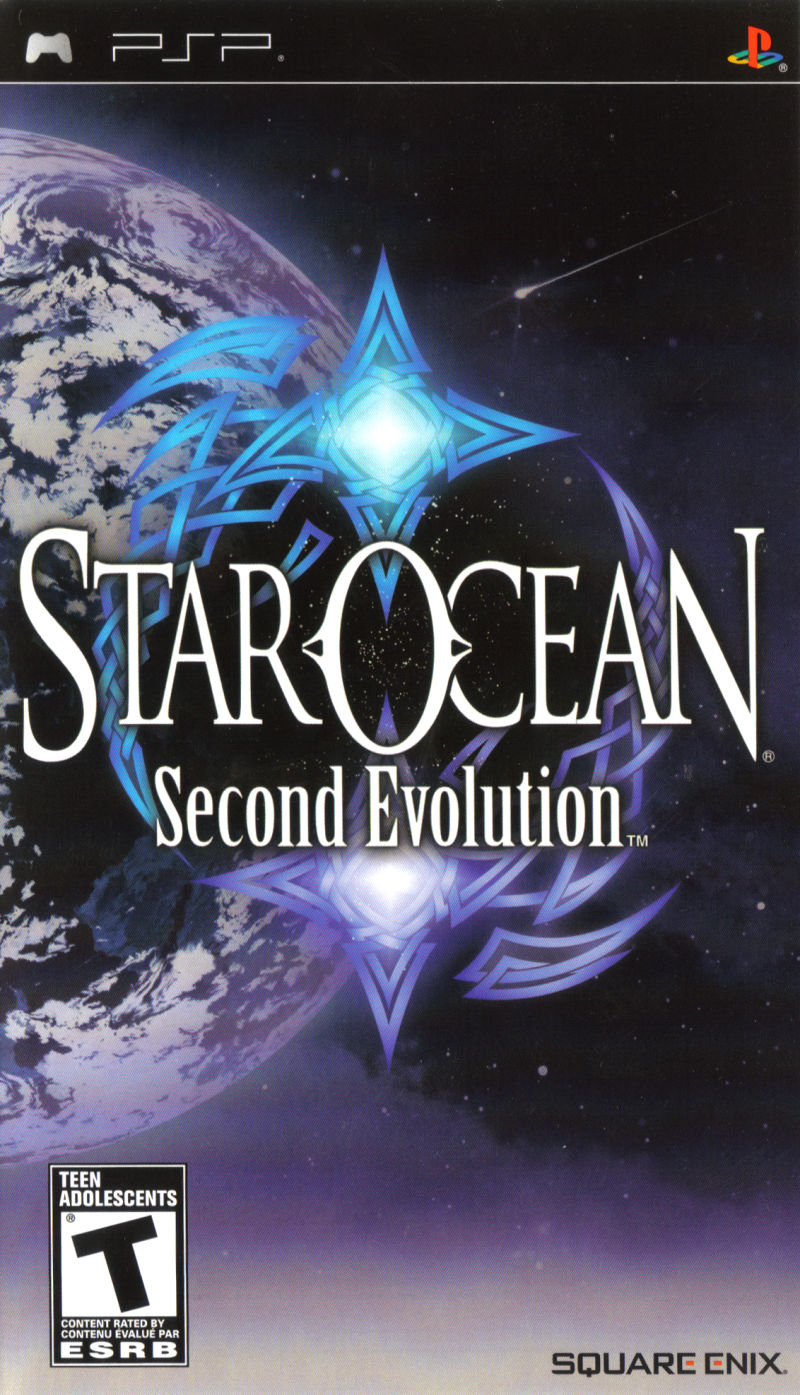 Front cover of Star Ocean: Second Evolution for PlayStation Portable