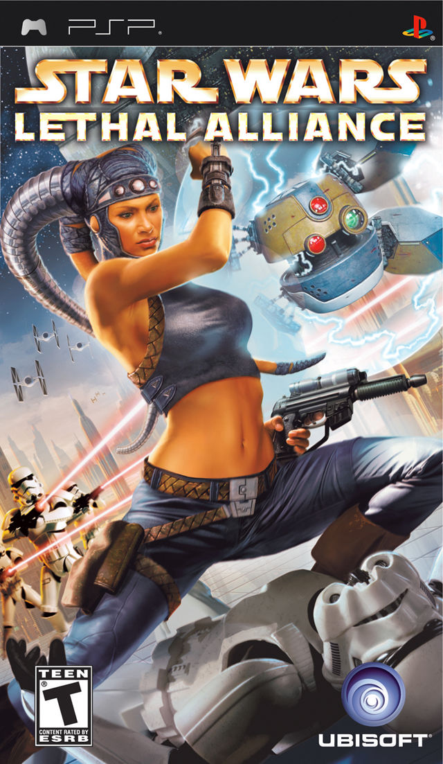 Front cover of Star Wars: Lethal Alliance for PlayStation Portable