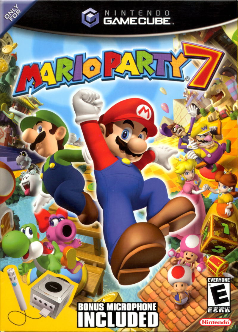 Front cover of Mario Party 7 for Nintendo GameCube