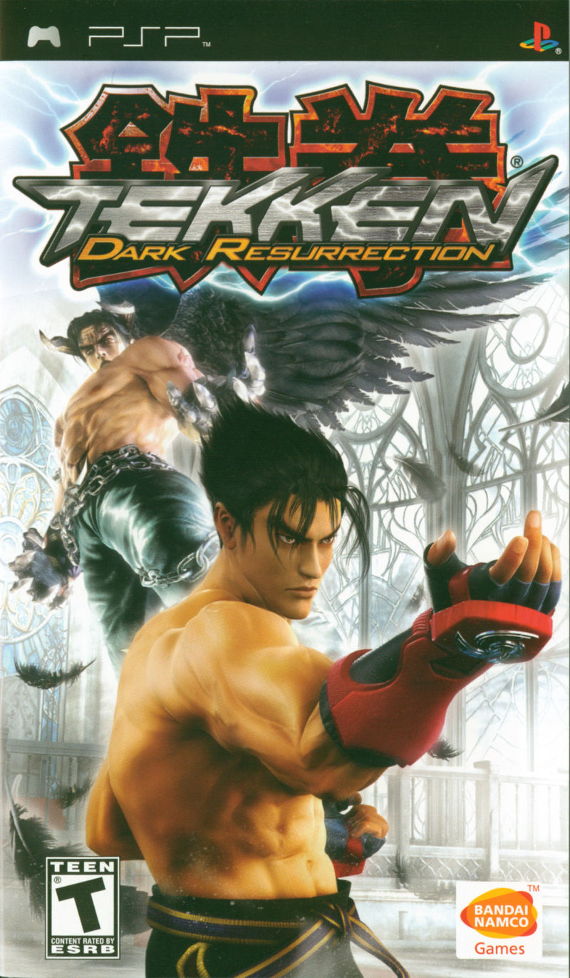 Front cover of Tekken: Dark Resurrection for PlayStation Portable