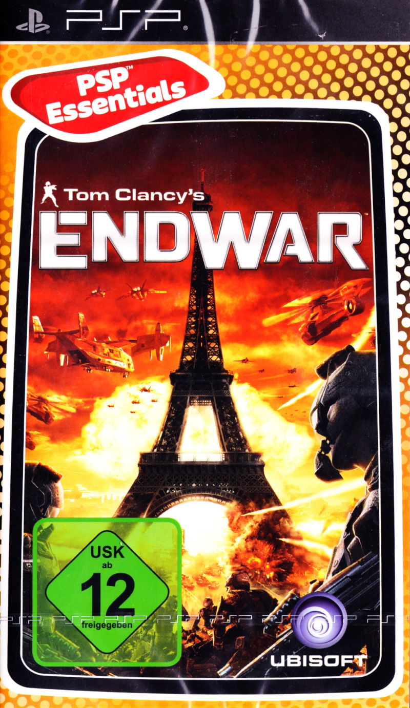 Front cover of Tom Clancy's EndWar for PlayStation Portable