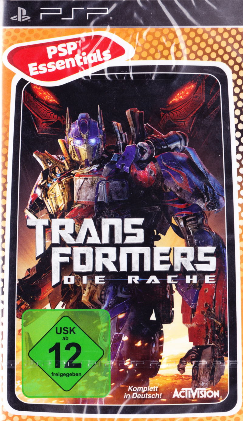 Front cover of Transformers: Revenge of the Fallen for PlayStation Portable