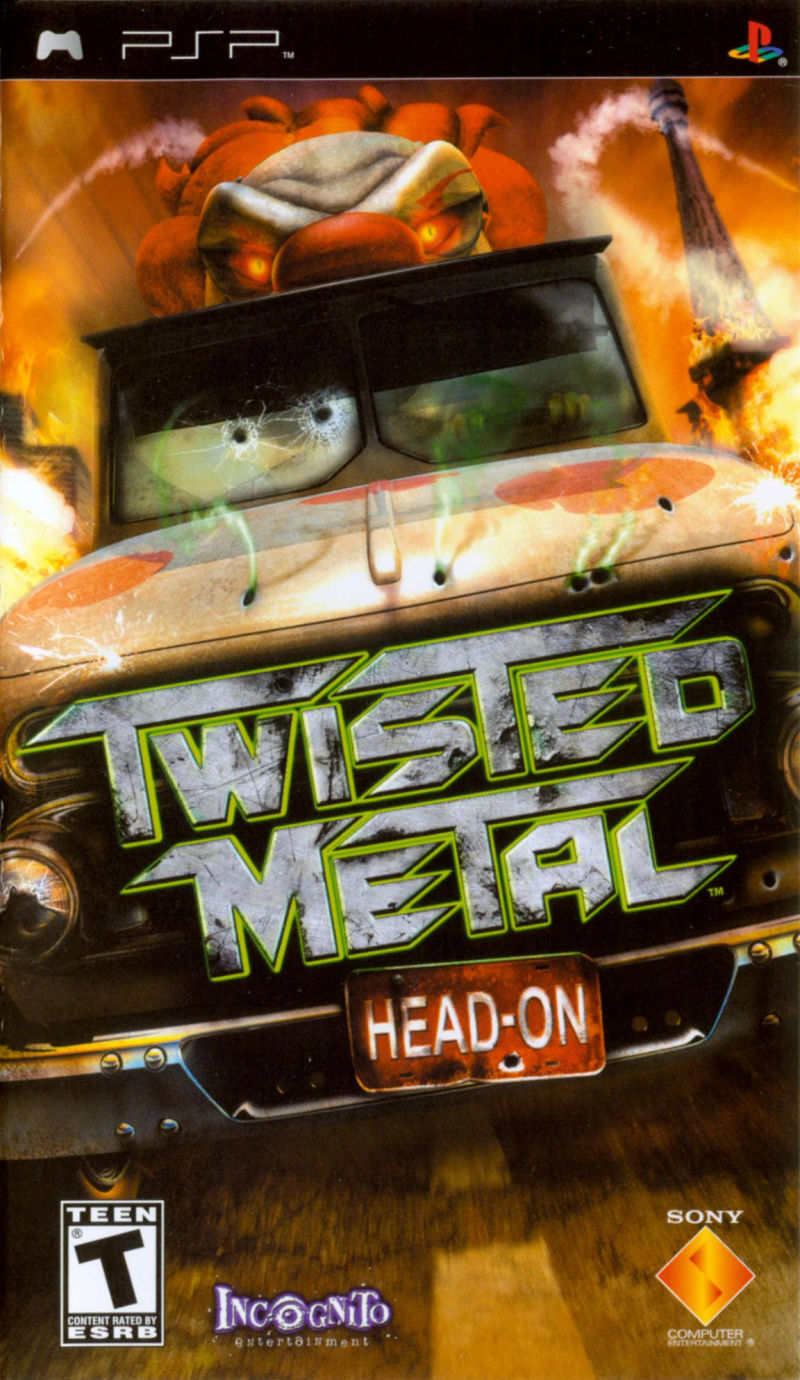 Front cover of Twisted Metal: Head-On for PlayStation Portable