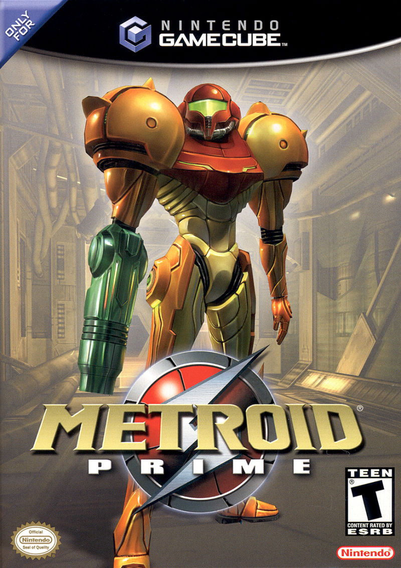 Front cover of Metroid Prime for Nintendo GameCube