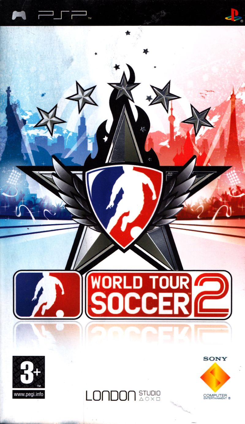 Front cover of World Tour Soccer 06 for PlayStation Portable