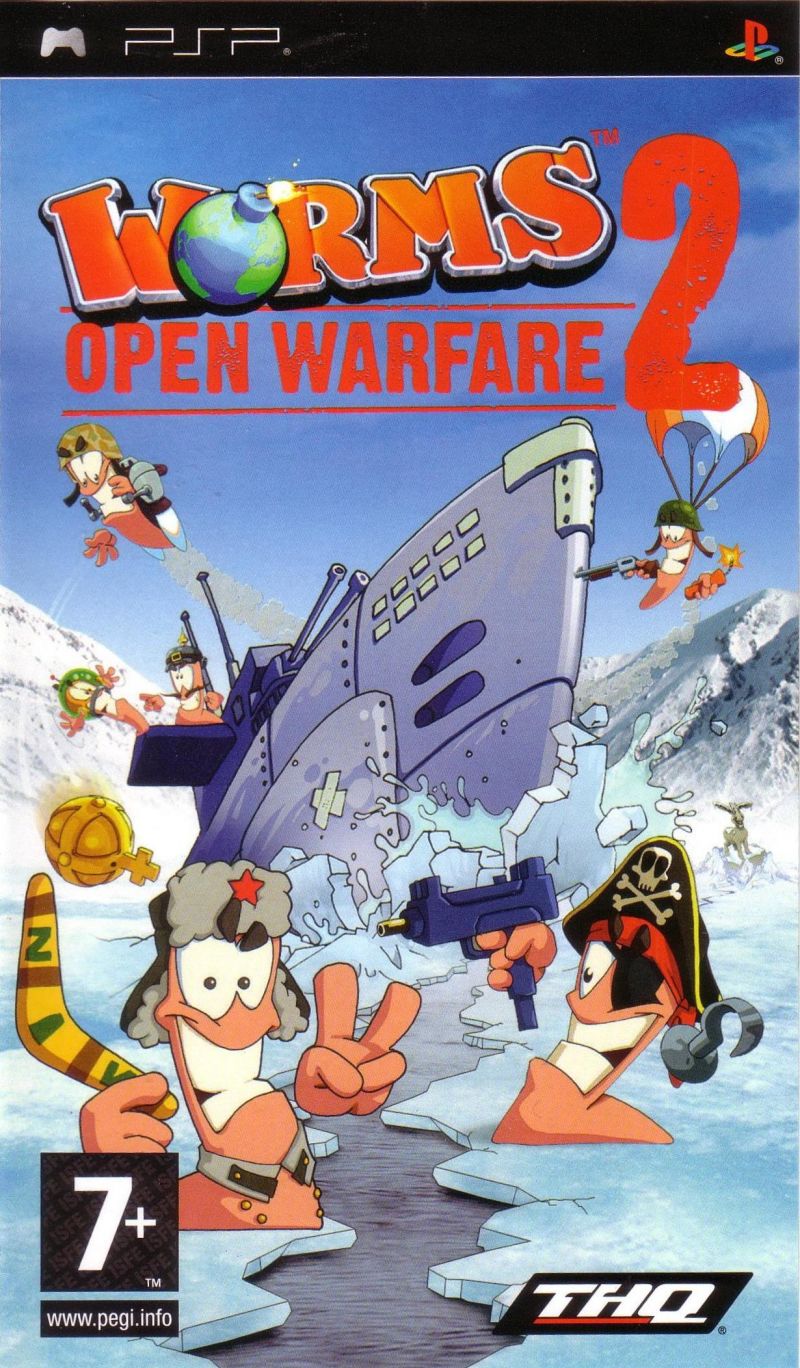 Front cover of Worms: Open Warfare 2 for PlayStation Portable