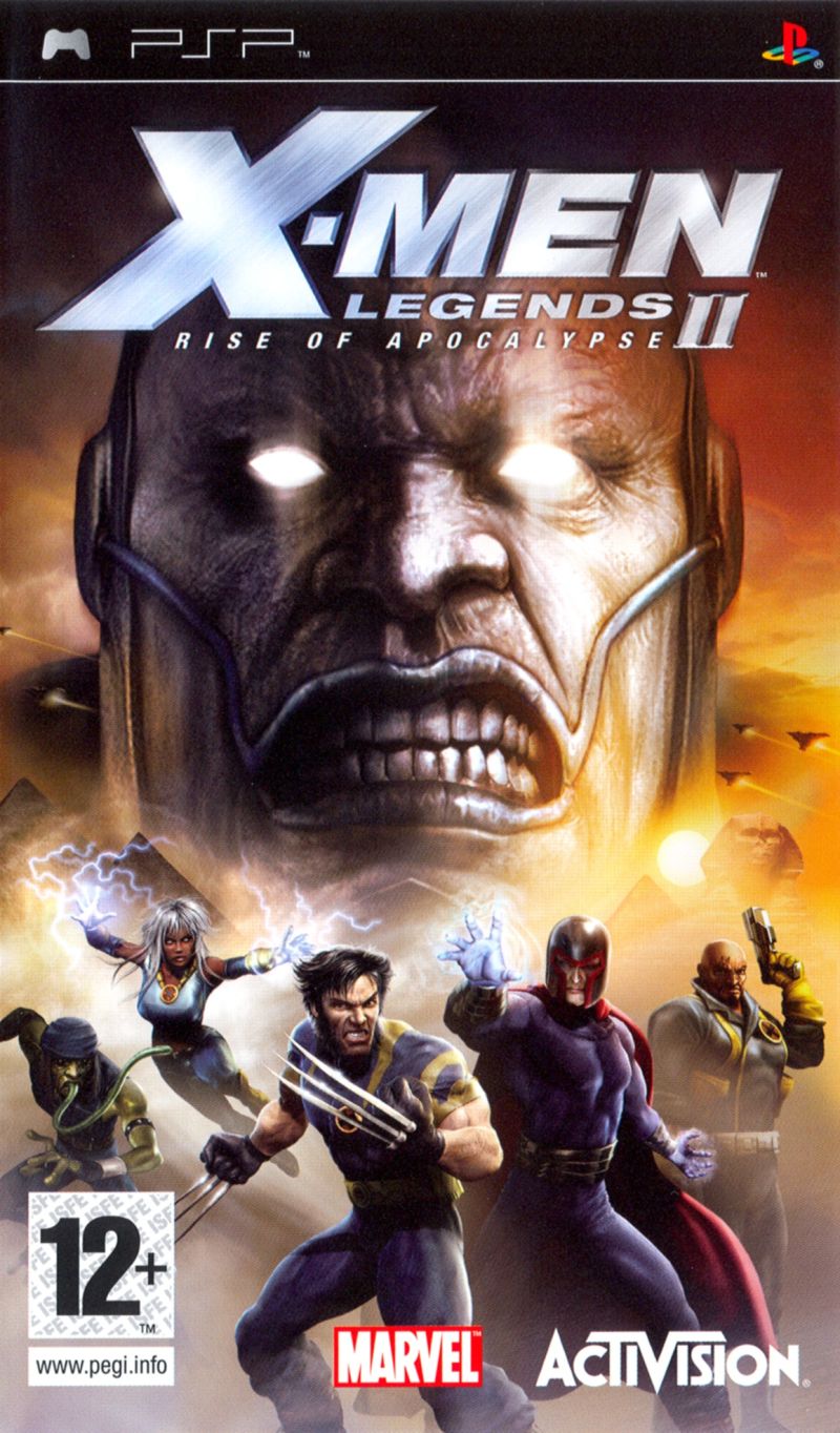 Front cover of X-Men: Legends II - Rise of Apocalypse for PlayStation Portable
