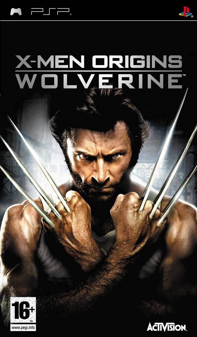 Front cover of X-Men Origins: Wolverine for PlayStation Portable