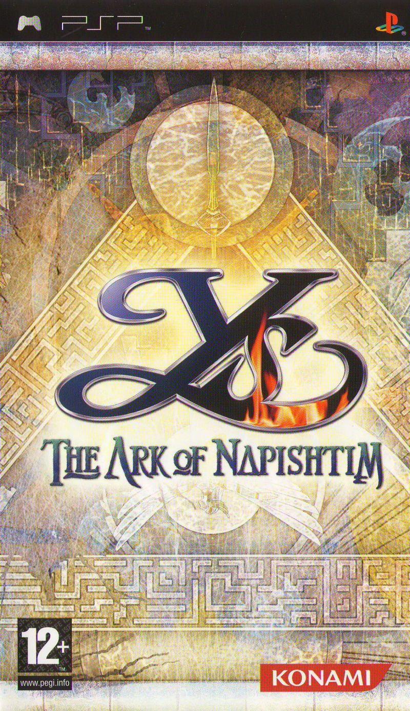 Front cover of Ys VI: The Ark of Napishtim for PlayStation Portable