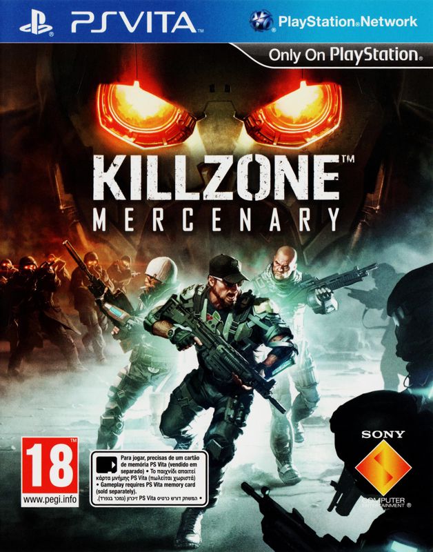 Front cover of Killzone: Mercenary for PlayStation Vita