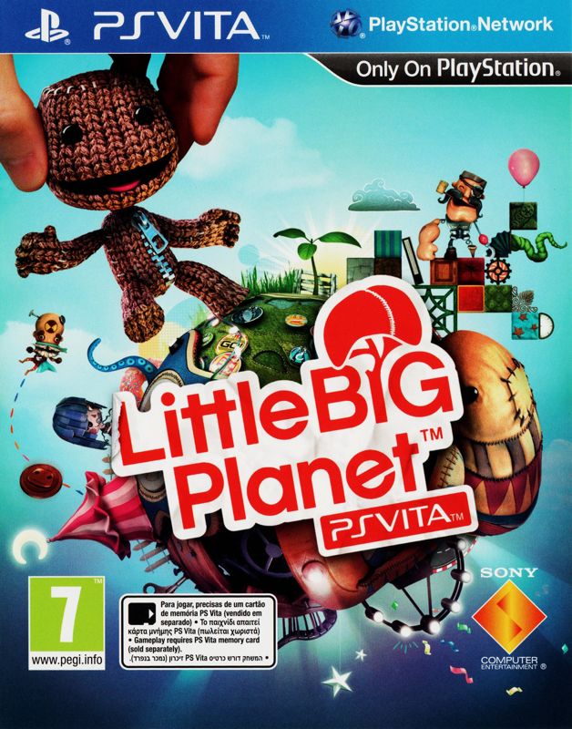 Front cover of LittleBigPlanet PSVita for PlayStation Vita