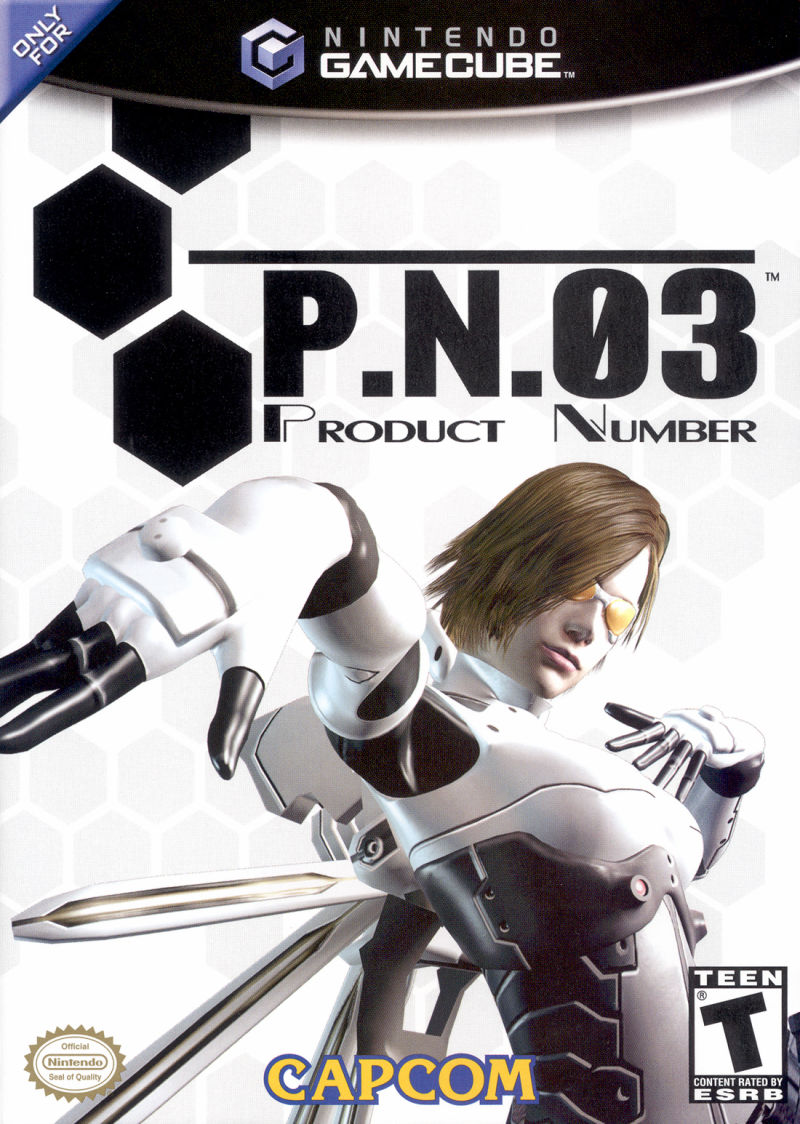 Front cover of P.N.03 for Nintendo GameCube