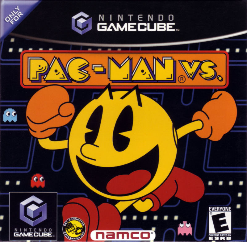 Front cover of Pac-Man Vs. for Nintendo GameCube