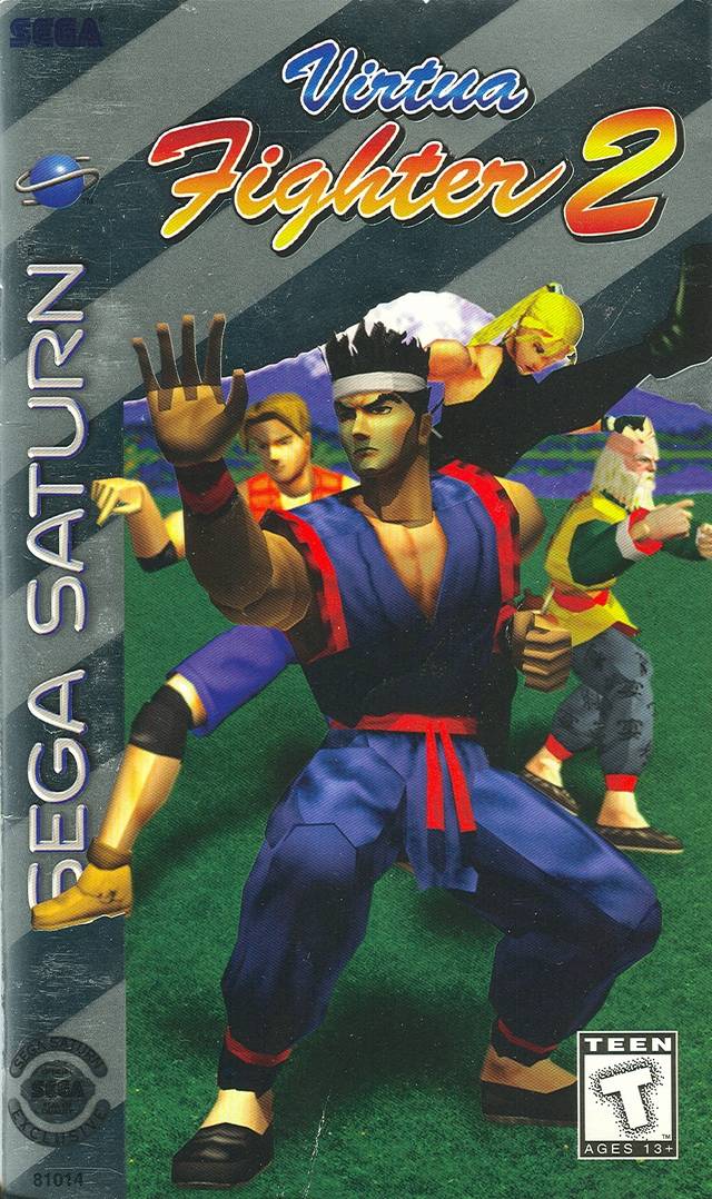 Front cover of Virtua Fighter 2 for Saturn